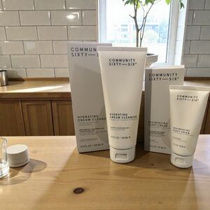 Community Sixty - Six Hydrating Cream Cleanser and Resurfacing Night Cream